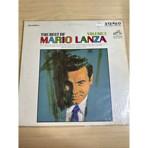The Best of Mario Lanza Volume 2 Vinyl LP RCA Victor Red Seal‎ LSC-2998 Stereo